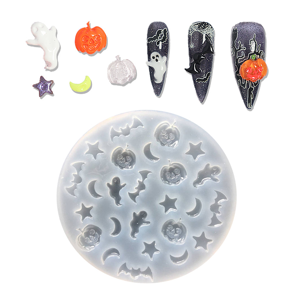 3D Nail Art Mold - #15 Halloween