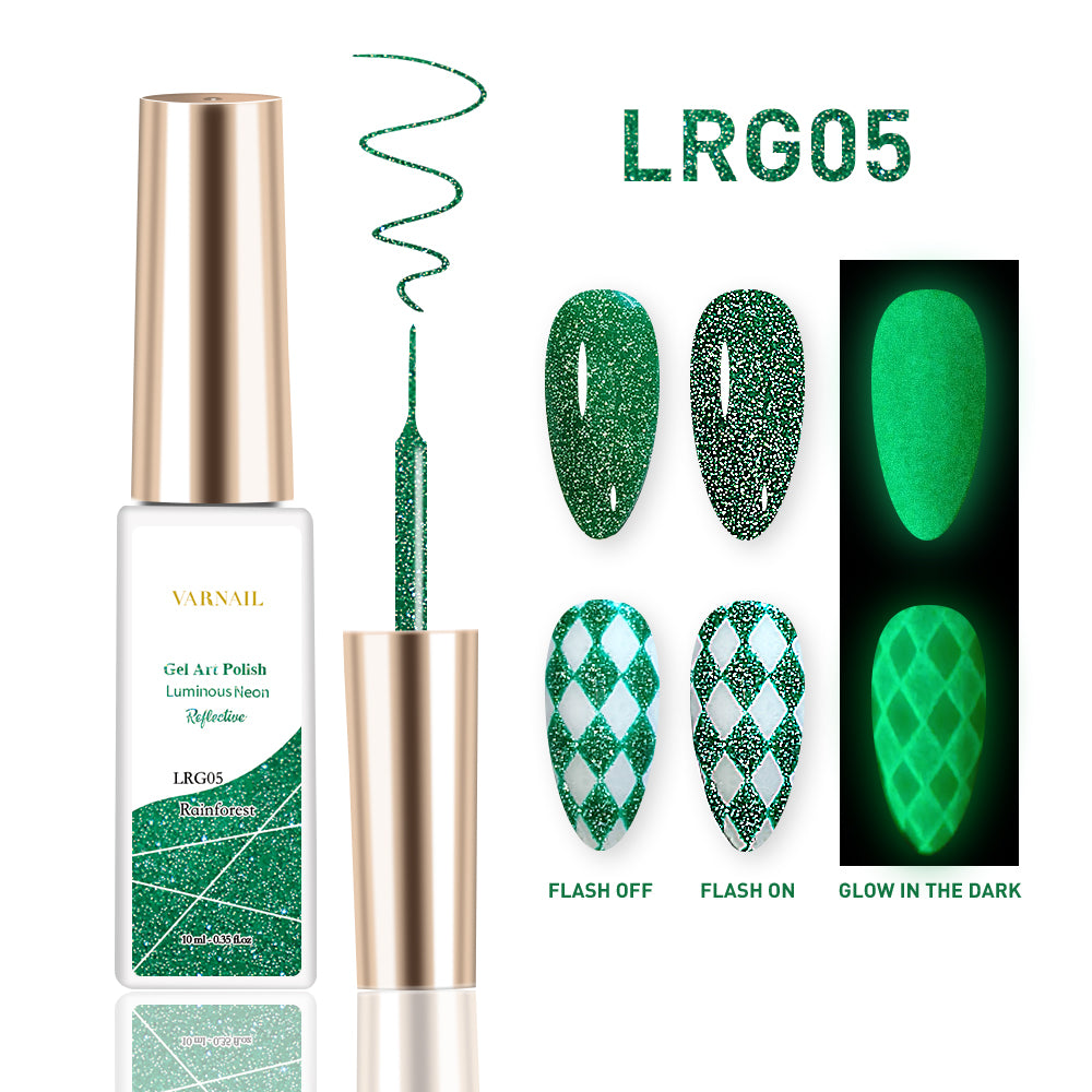 Luminous Neon Reflective Liner Gel - LRG05 Rainforest