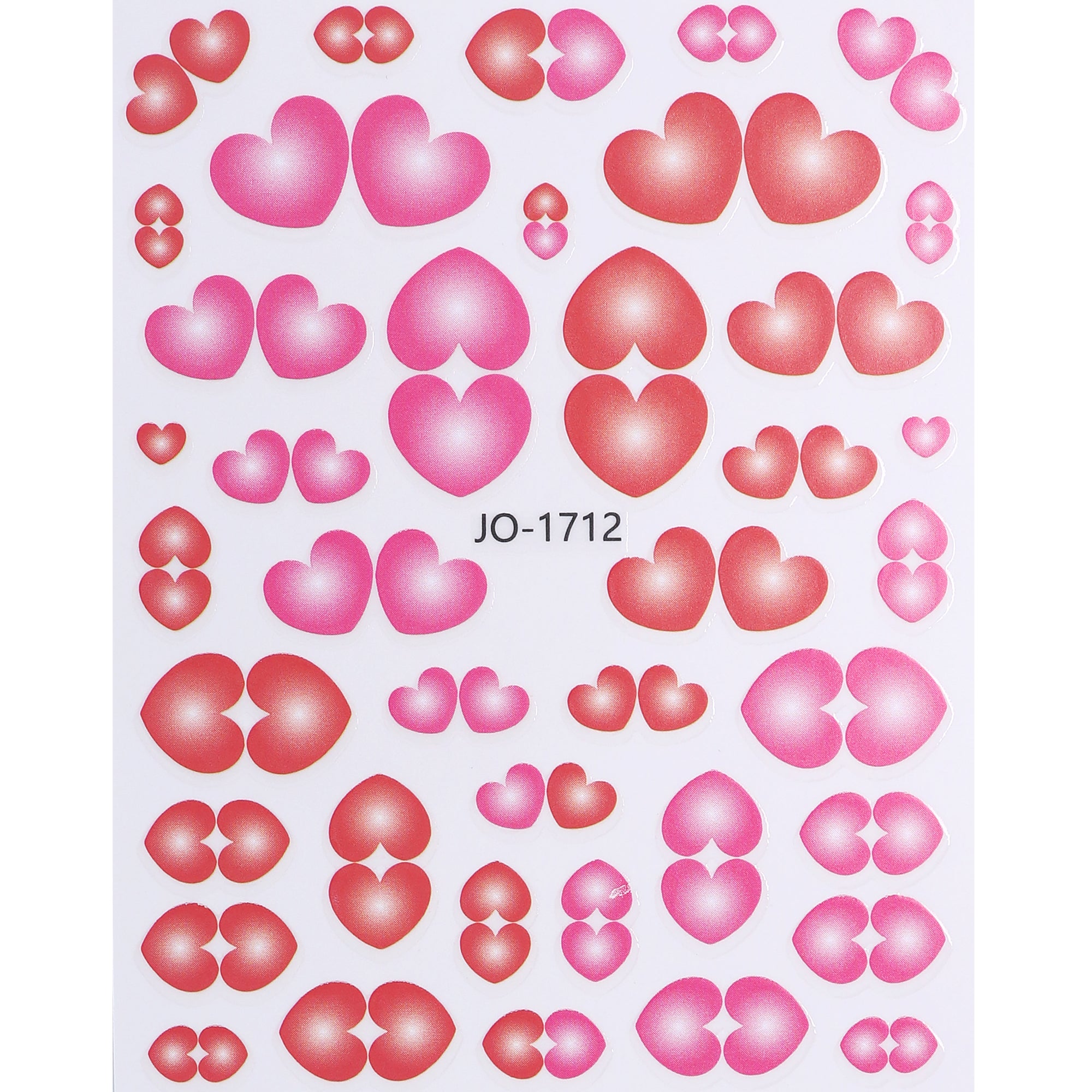 Nail Sticker - Heart & Strawberry
