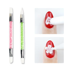 Double-Sided Silicone Nail Art Pen