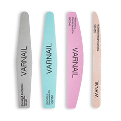 Professional Nail File, Buffer & Shaping Set (4 Pcs)