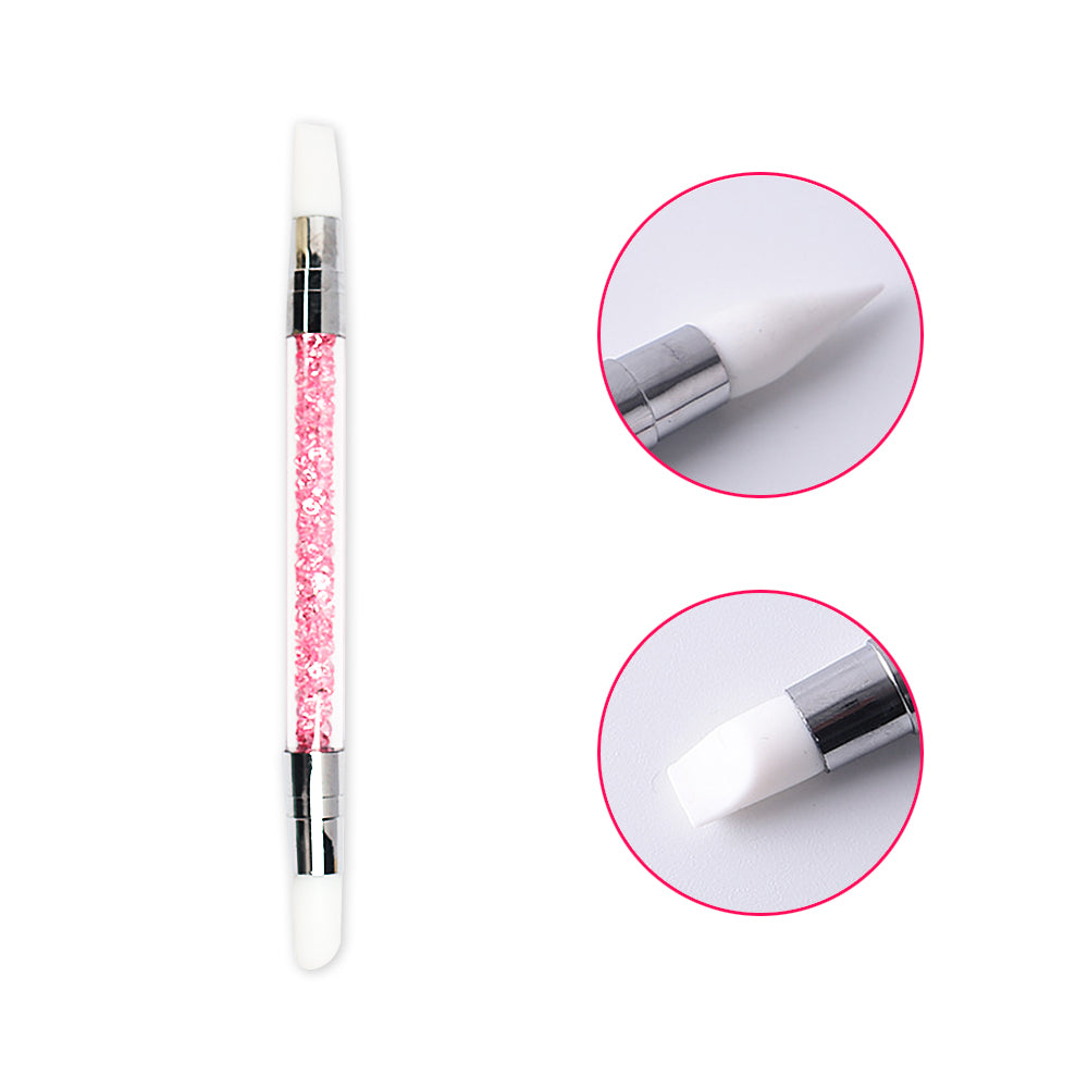 Double-Sided Silicone Nail Art Pen