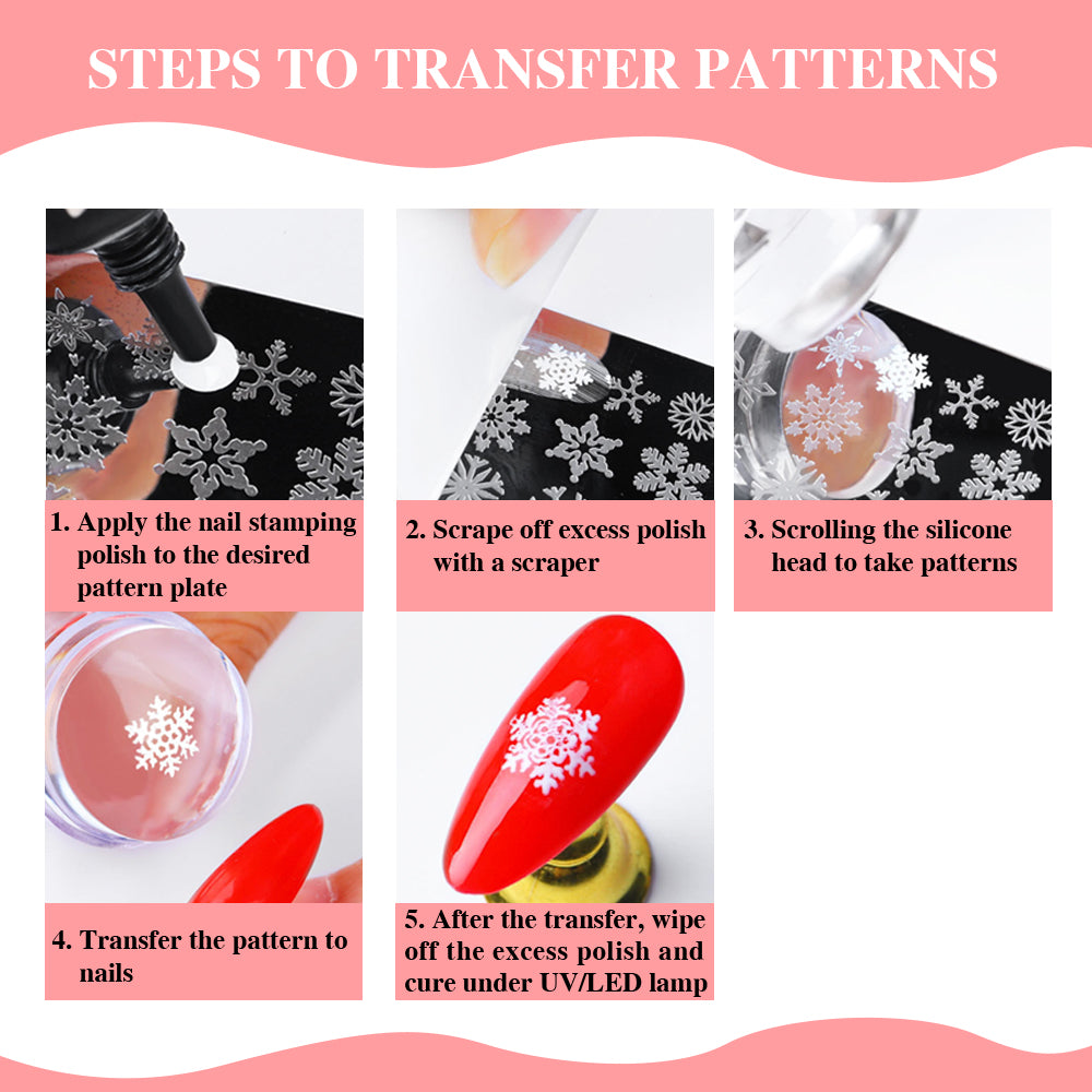 Nail Art Stamping Plates for Easy Nail Design Printing – VARNAIL