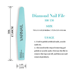 Professional Nail File, Buffer & Shaping Set (4 Pcs)