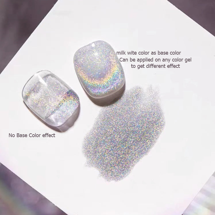 All-powerful Rainbow Cat Eye Gel