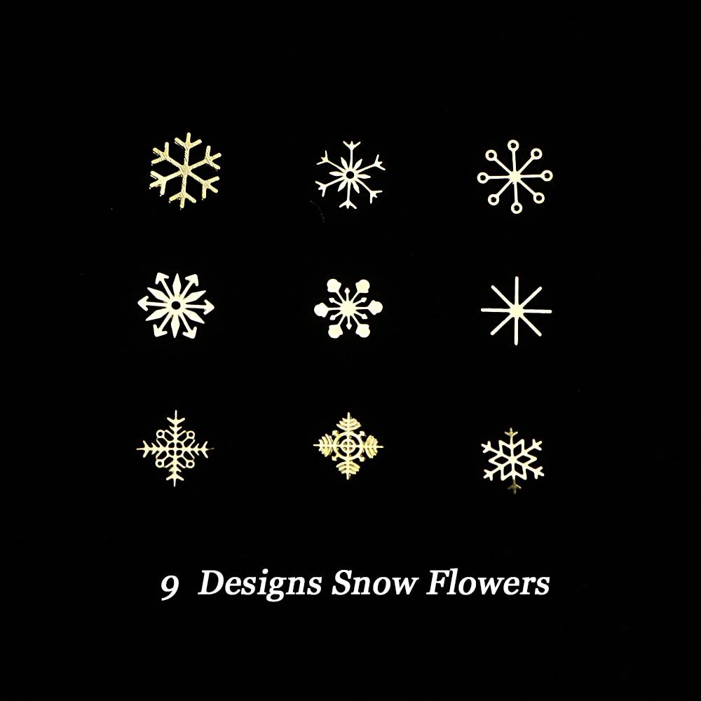 Christmas Metal Glitters Sequins - Snowflake