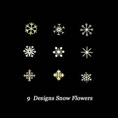 Christmas Metal Glitters Sequins - Snowflake