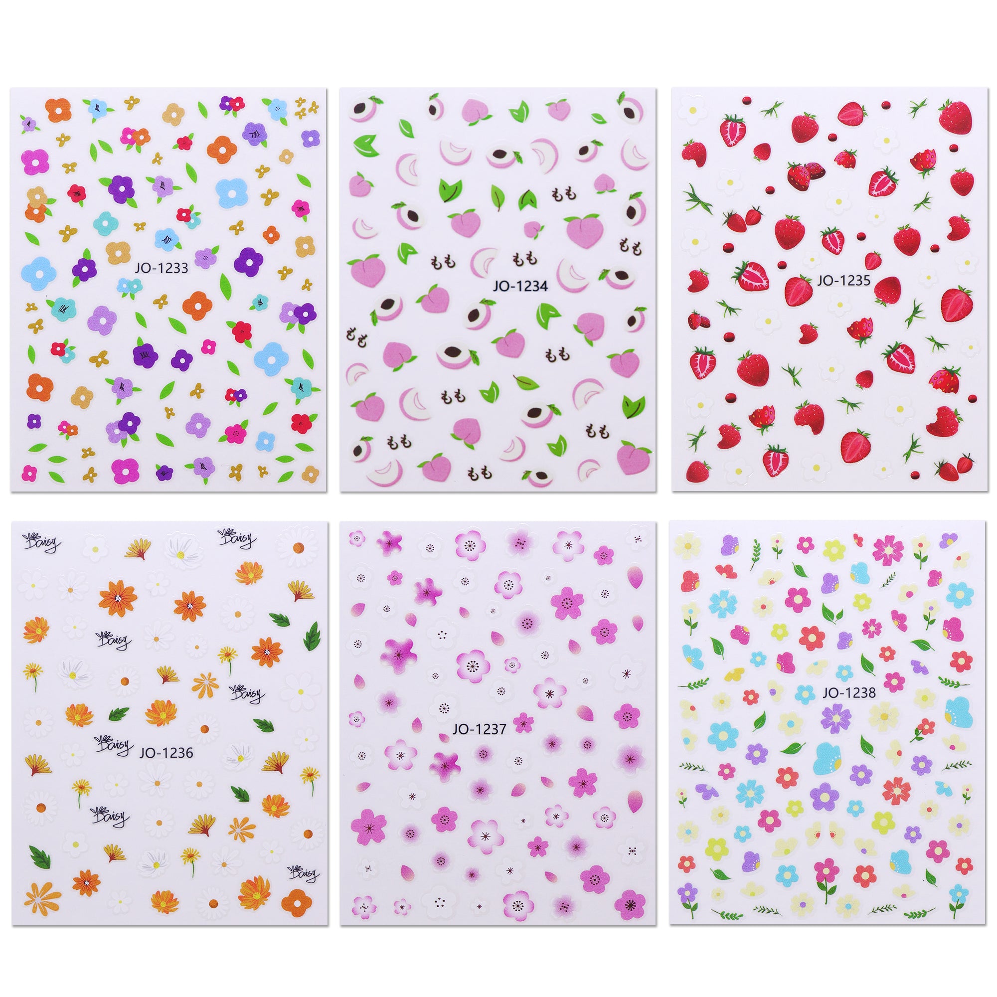 Nail Sticker - Colorful Summer
