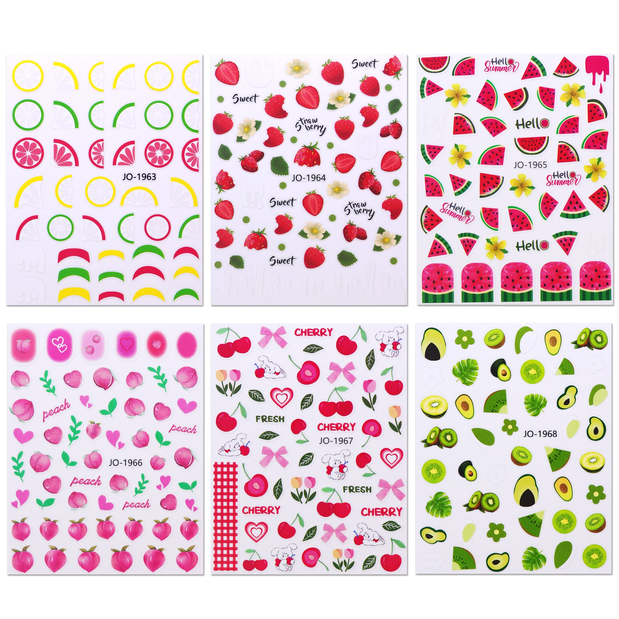Nail Sticker - Fruit