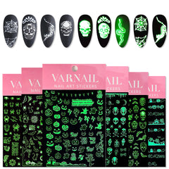 Nail Sticker - Glow in the Dark Halloween