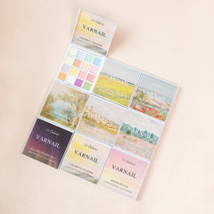 16 Colors Solid Gel Polish Palette - OIL PAINTING OF BARLEY