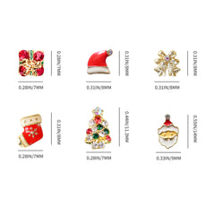 Christmas Mix Nail Charms