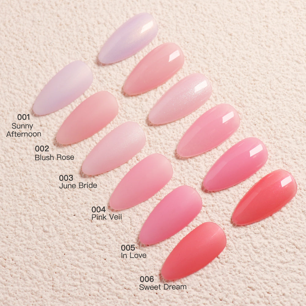 6 Colors Gel Polish Set - S01 True Love