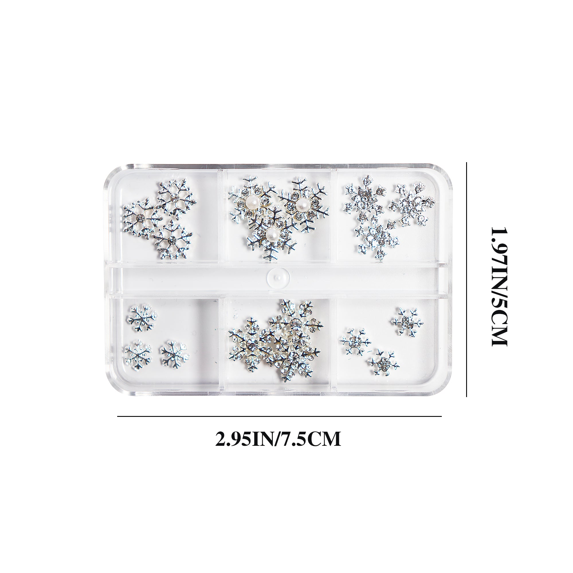 Nail Charms - Christmas Snowflake