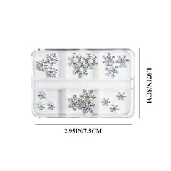 Nail Charms - Christmas Snowflake