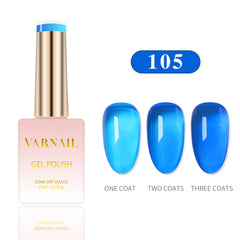 Glass Tint Gel Polish - 105 Quinn Blue