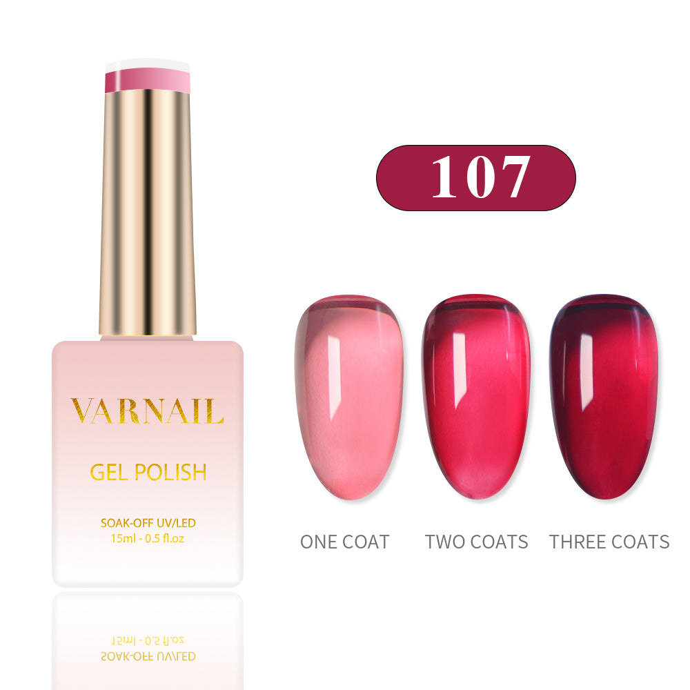 Glass Tint Gel Polish - 107 Movie Night