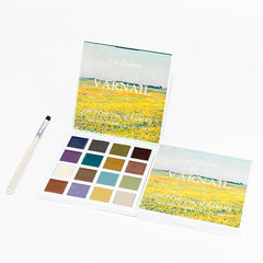 16 Colors Solid Gel Polish Palette - OIL PAINTING OF BARLEY