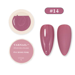 Solid Gel Polish - #14 ROSE PINK