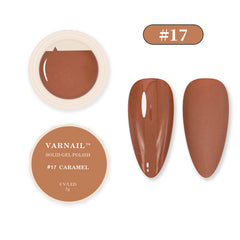 Solid Gel Polish - #17 CARAMEL