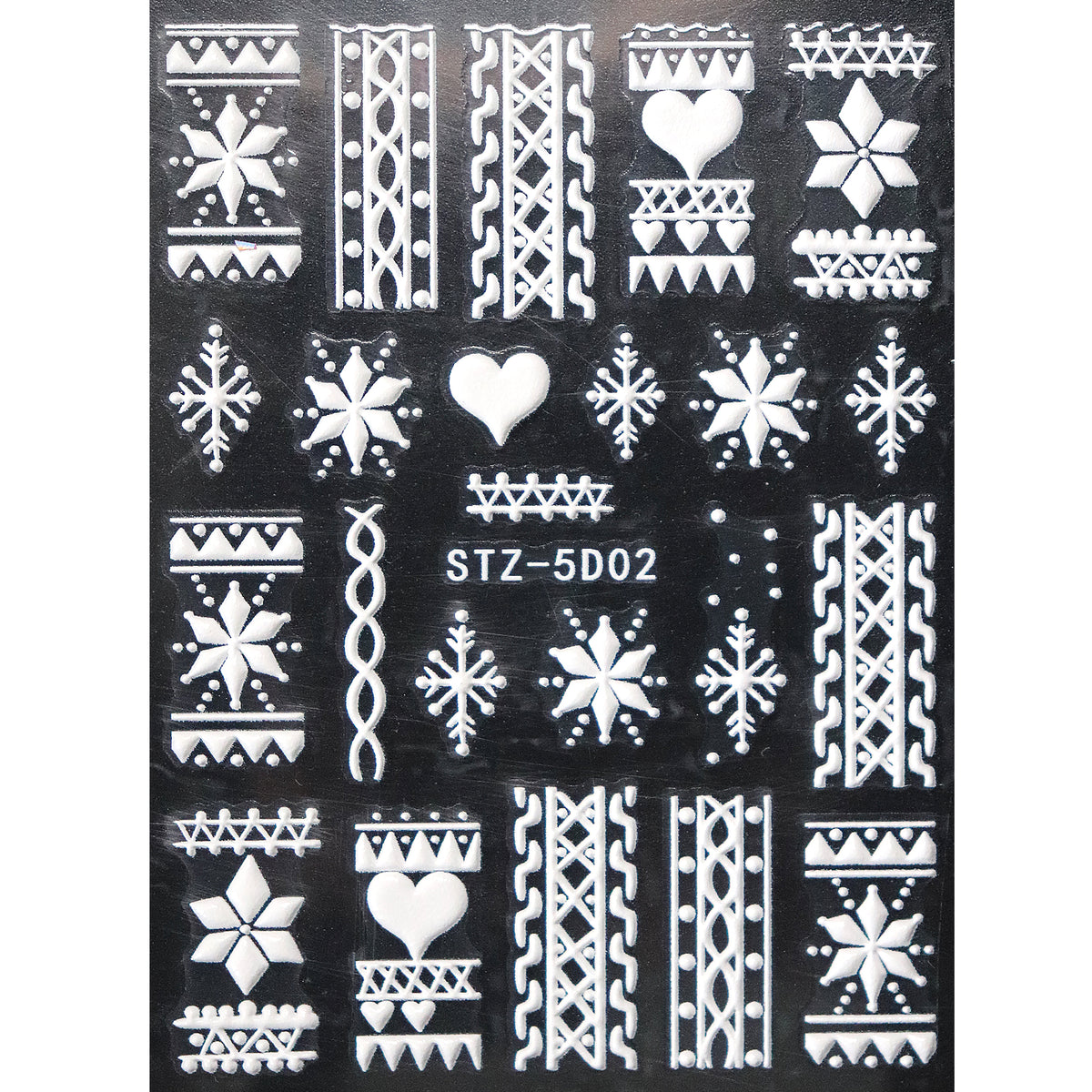 5D Nail Sticker - Snowflake