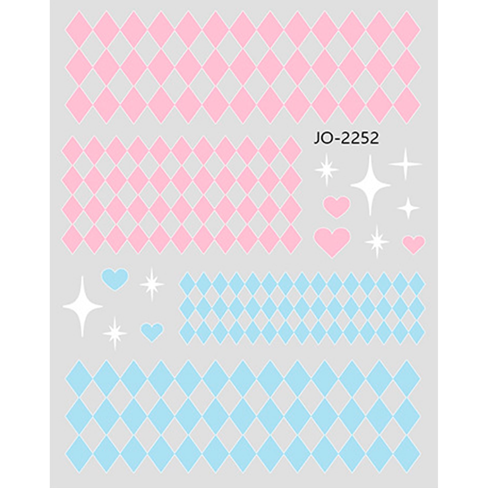 Nail Stickers - Plaid & Houndstooth