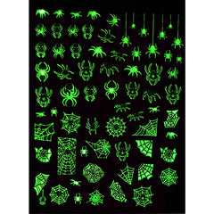 Nail Sticker - Glow in the Dark Halloween
