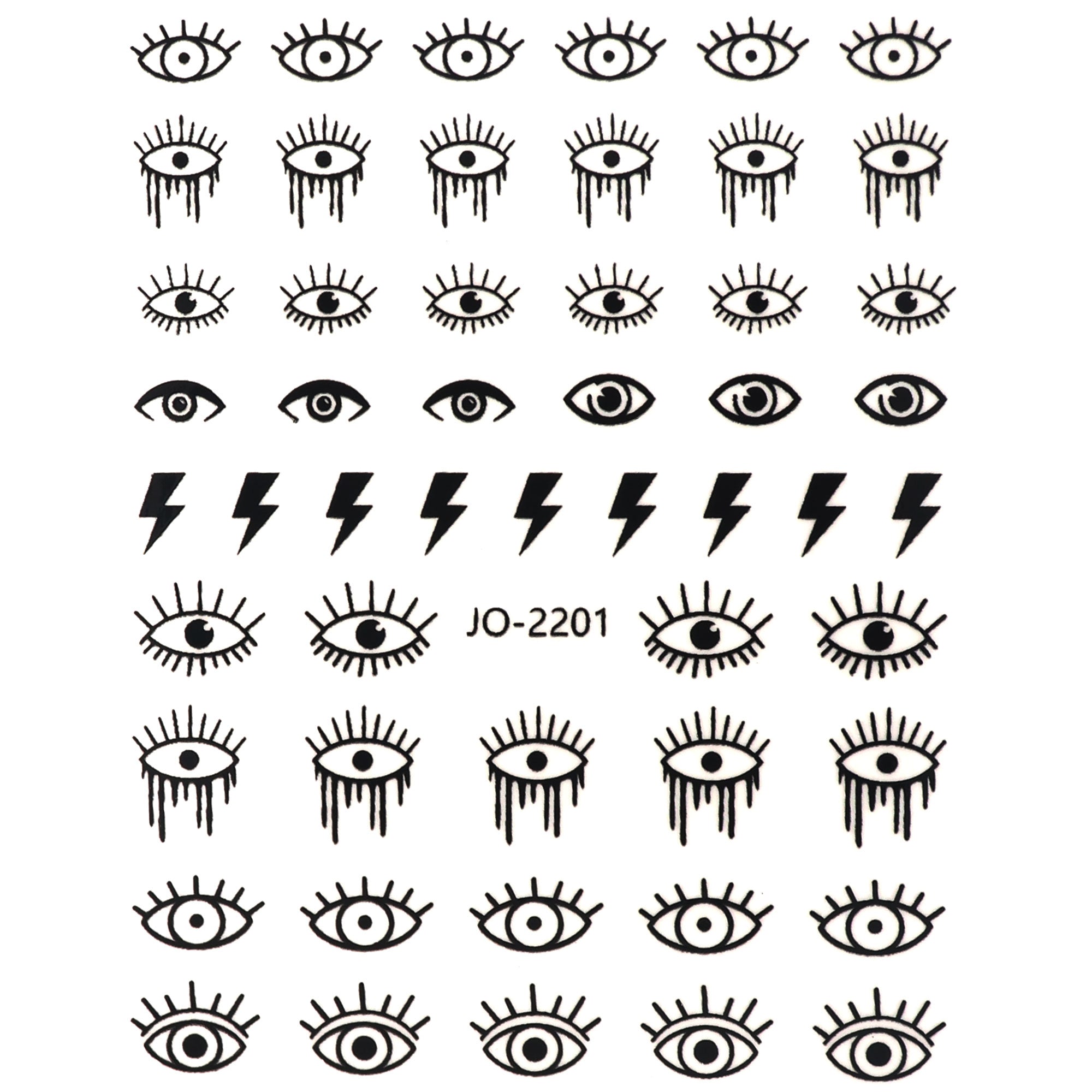 Nail Sticker - Eyes – VARNAIL