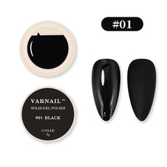 Solid Gel Polish - #01 BLACK