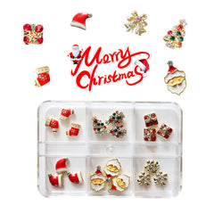 Christmas Mix Nail Charms