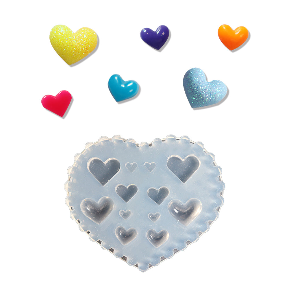 3D DIY Nail Art Mold - #01 Heart