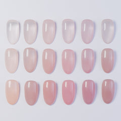 6 Colors Jelly Gel Polish Set - S12 Moisturized Skin