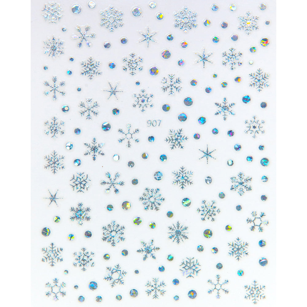 Nail Stickers - Christmas Snowflakes