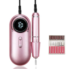 Portable Nail Drill Machinen wit Bits VN152363