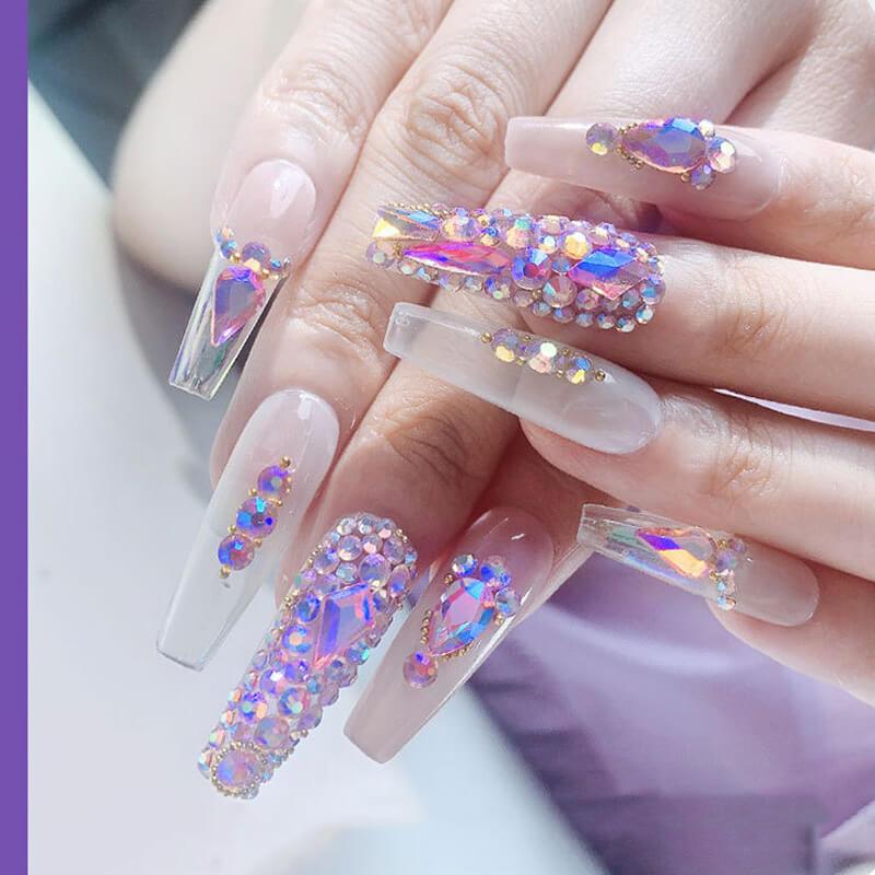 Multi-shaped Nail Art Rhinestones