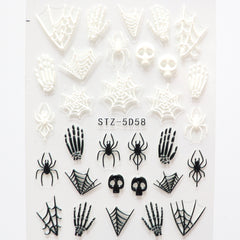 5D Nail Sticker Set- Spooky