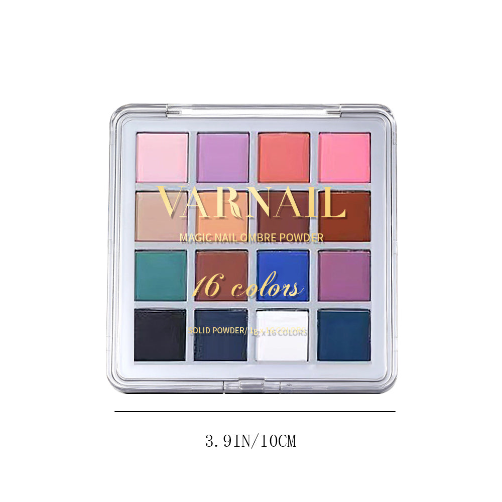 Magic Nail Ombre Powder Palette - #02