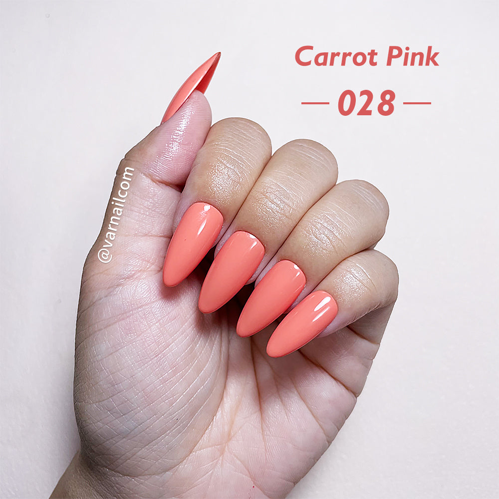 Gel Polish - 028 Carrot Pink