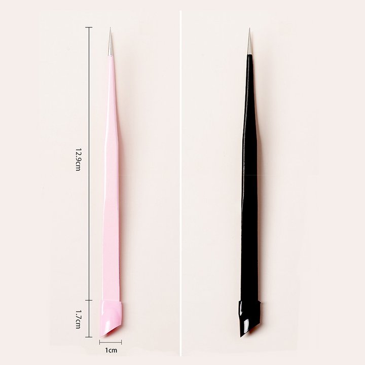 Multifunctional Nail Tweezer with Silicone Pressing Head