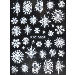 5D Nail Sticker - Snowflake