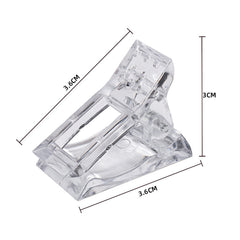 High Quality Acrylic Nail Pinching Clips for Nail Extension 10pcs