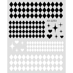 Nail Stickers - Plaid & Houndstooth