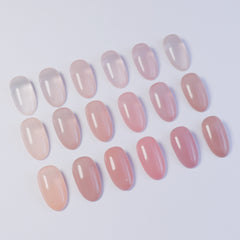 6 Colors Jelly Gel Polish Set - S12 Moisturized Skin