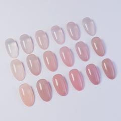 6 Colors Jelly Gel Polish Set - S12 Moisturized Skin
