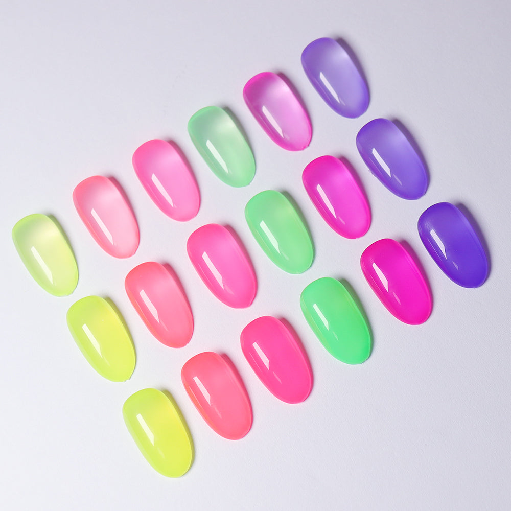 6 Colors Jelly Gel Polish Set - S13 Jelly Land