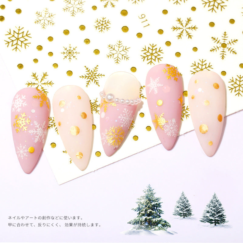 Nail Stickers - Christmas Snowflakes