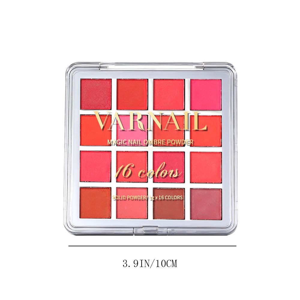 Magic Nail Ombre Powder Palette - #03