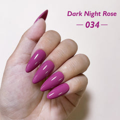 Gel Polish - 034 Dark Night Rose