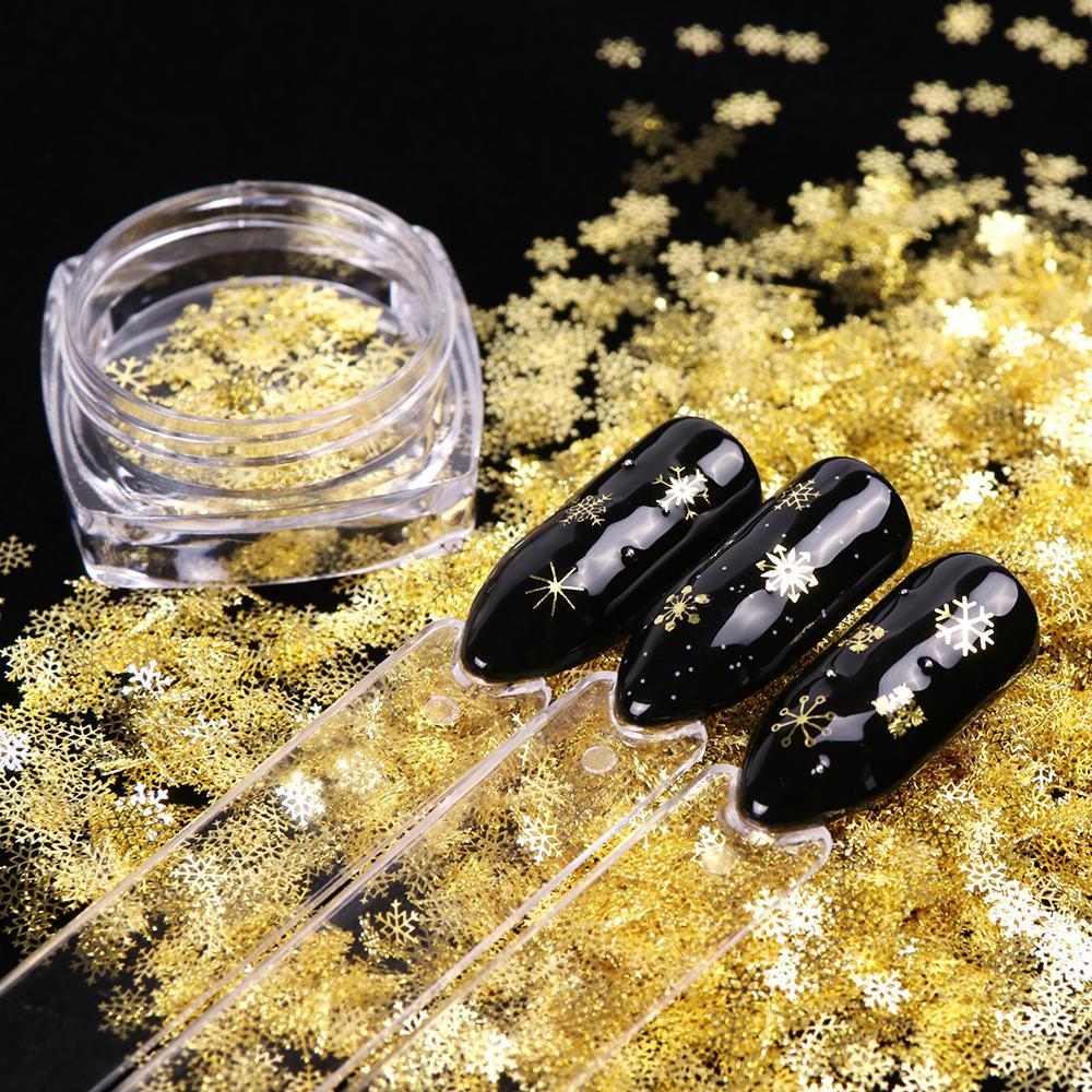Christmas Metal Glitters Sequins - Snowflake