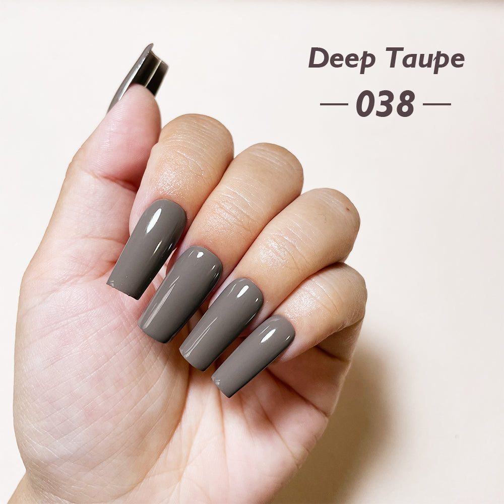 Gel Polish - 038 Deep Taupe
